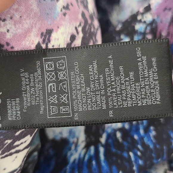 Forever 21 Multicolored Romper sz Medium - Picture 4 of 4